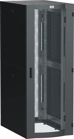 ITK LINEA S Шкаф серв. 19" 42U 800х1000мм перф. дв. черный фото 1