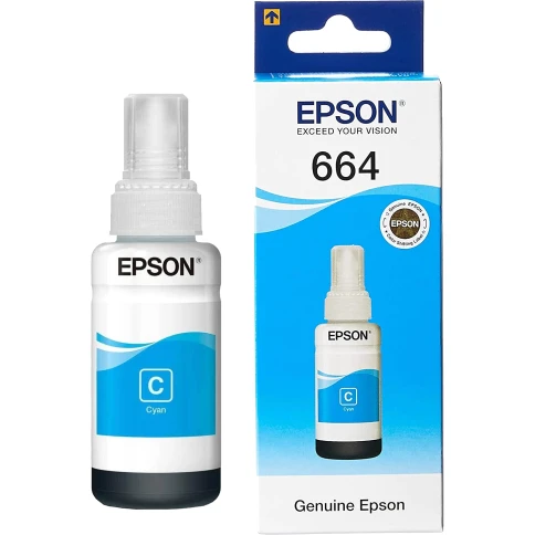 Чернила/ Epson L100 Cyan ink bottle 70ml фото 3