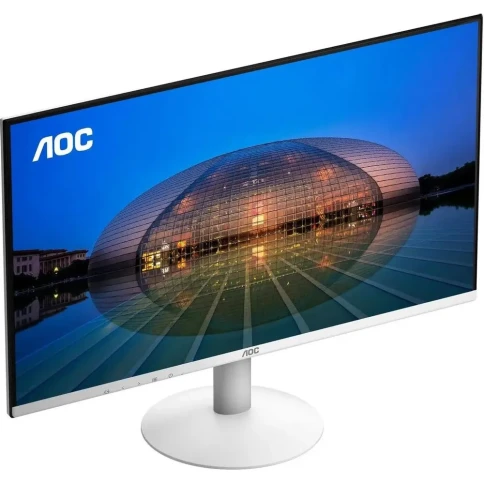 Монитор AOC 24B30H3/BW 23.8'', 1920x1080, IPS, 120hz, 20M:1, 300cd, 4ms, VGA, HDMI 1.4, VESA, 3Y, White/ AOC 24B30H3/__ 23.8'', 1920x1080, IPS, 120hz, 20M:1, 300cd, 4ms, VGA, HDMI 1.4, VESA, 3Y, White фото 4