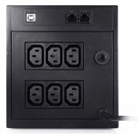 Источник бесперебойного питания (черный)/ Powercom RAPTOR RPT-1500AP 900Wt 1500VA фото 5