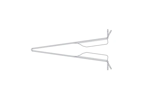 Divider with opening for laying Systeme Electric cables, on the roof of Uniprom Rack cabinets 600mm wide, 2 pcs. фото 13