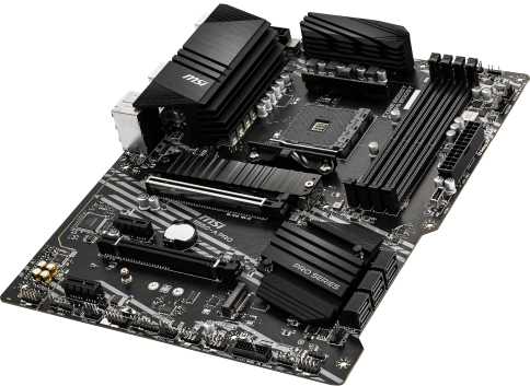 Материнская плата/ MB MSI AMD B550 sAM4, 4xDDR4(128GB), HDMI 2.1/DP, 1xPCIe 4.0x16, 1xPCIe 3.0x16, 2xPCIe 3.0, 1xLAN, 6xSATA 6Gb/s, 2xM.2, 1xUSB-C, 3xUSB 3.2, 4xUSB 2.0, 1xPS/2, ATX фото 2