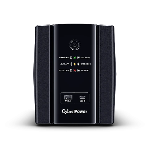 Источник бесперебойного питания/ UPS CyberPower UT1500EG Line-Interactive 1500VA/900W USB/RJ11/45/USB charger A/C фото 1