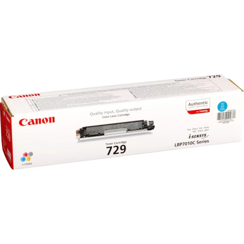Тонер-картридж/ CLBP CARTRIDGE 729 C EUR фото 2