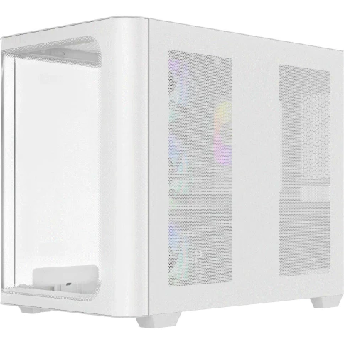 Корпус ПК без блока питания/ Case Ocypus Iota C70 Curve WH ARGB, Midi-Tower, TG, 4x120mm ARGB, 2xUSB-A 3.0 + 1xUSB-C 3.1, ATX, mATX, mITX White фото 3