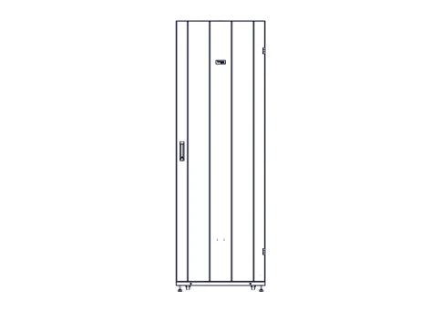 Шкаф Systeme Electric, серия Uniprom, 48U-750/1200, боковые панели 4шт, черный фото 8