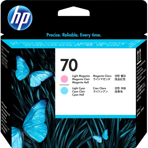Печатающая головка/ HP 70 Light Magenta and Light Cyan Printhead фото 2