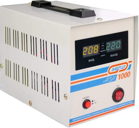 Стабилизатор  АСН- 1000  ЭНЕРГИЯ с цифр. дисплеем/ Stabilizer ASN-1000 ENERGY with numbers. display фото 6