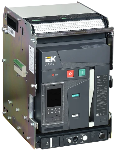 Выключатель автоматический воздушный IEK ARMAT AR-A2S TD10 3P W HR/VR — 1000А, 3P, выдвижной, 85кА, с аксессуарами фото 1