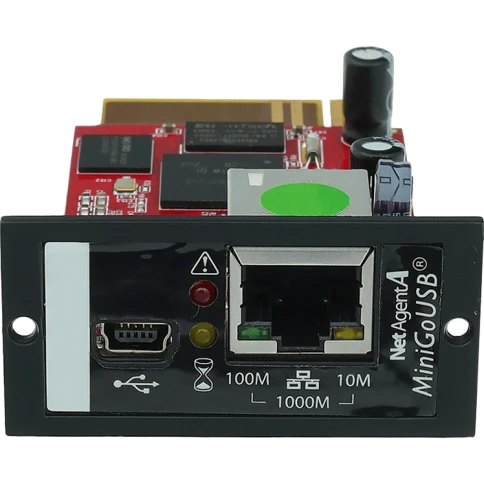 SNMP карта Megatec DA806 (NetAgentA) RJ45 ETH 1Gbit и mini USB фото 2