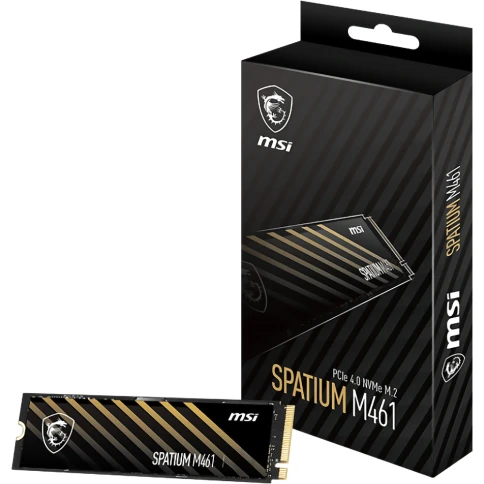 MSI SSD SPATIUM M461, 1000GB, M.2(22x80mm), NVMe, PCIe 4.0 x4, 3D TLC, R/W 5000/3200, IOPs 630 000/750 000, TBW 250, DWPD 0.14 (5 лет) фото 7