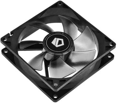 Вентилятор для корпуса ID-Cooling NO-9225-SD 90х90x25 черный 3-pin 29дБ Ret [NO-9225-SD] фото 5