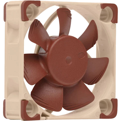 Кулер для корпуса/ Case Cooler Noctua NF-A4x10 5V PWM (40x40x10mm, 4-pin PWM, 5.2CFM, 19.6dBA, 5000RPM, Beige/Brown) фото 1