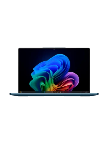 Ноутбук/ Lenovo Yoga Slim 9 14ILL10 14"(3840x2400 OLED)/Touch/Intel Core Ultra 7 256V(2.2Ghz)/32768Mb/1024PCISSDGb/noDVD/Int:Intel Arc Graphics 140V/Cam/BT/WiFi/75WHr/war 1y/1.23kg/tidal teal/Win11Home + 65W, RU kbd фото 1