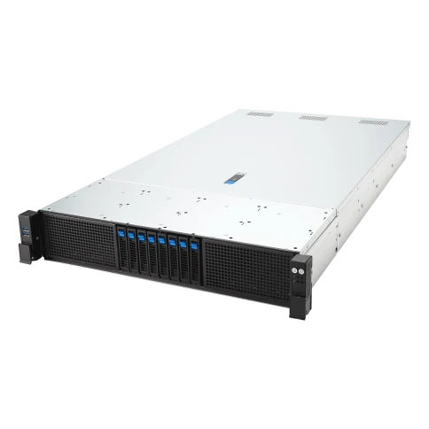 Серверная платформа/ ASUS RS720-E12-RS8G, 2U, 2x LGA 4710, 32x DDR5 6400, 8 x 2.5" hsb 8x SATA/SAS*/NVMe, 8x PCIe slots* + 2x OCP3.0*, 2x m.2 2280/2260, no LAN, 1+1 3200W фото 1