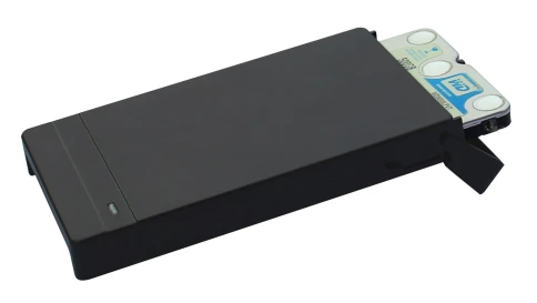 Внешний корпус для HDD/SSD AgeStar 31UB2P3C SATA USB3.2 пластик черный hotswap 2.5" фото 2