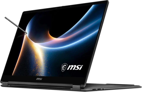 Ноутбук MSI Prestige 16 Flip AI+ C3MTG-028RU Core Ultra 9 386H 32Gb SSD2Tb Intel Arc 16" OLED Touch 2.8K (2880x1800) Windows 11 Pro grey WiFi BT Cam (9S7-262233-028) фото 3