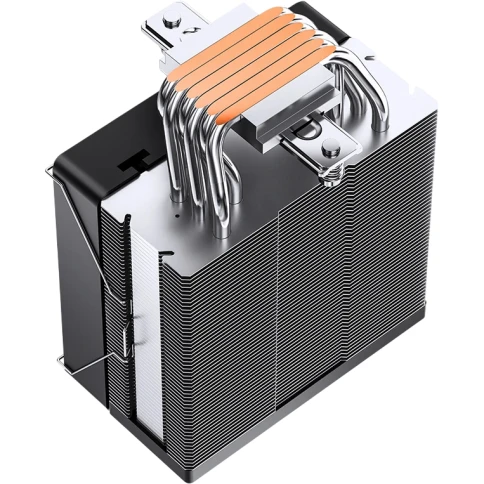 Кулер для процессора/ CPU Cooler JONSBO CR-1000MAX V2 ARGB (230W, 4-pin PWM, 157mm, Al/Cu, 6x6mm, ARGB, 1x120mm, 70.8CFM, 33.2dBA, 1800RPM, S: 1851/1700/1200/115X, AM4/AM5 Black) фото 5