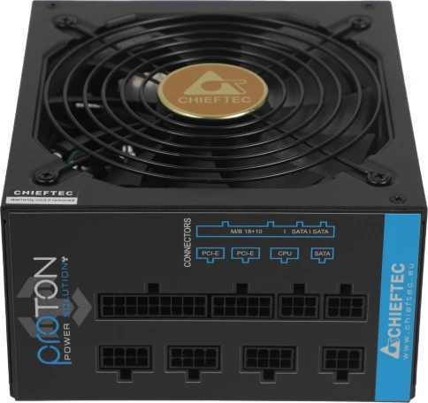 Блок питания Chieftec ATX 650W Proton BDF-650C 80+ bronze 24pin APFC 140mm fan 6xSATA Cab Manag RTL [BDF-650C] фото 3