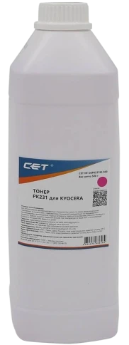 -/ Тонер PK231 для KYOCERA ECOSYS M8124cidn/8130cidn (Japan) Magenta, 500г/бут, (унив.), OSP0231M-500 фото 1