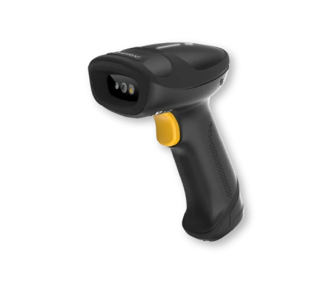 Сканер штрих-кодов/ HR3000 2D CMOS Wireless Bluetooth Handheld Reader with Stand/Docking Station and integrated USB-A cable фото 1