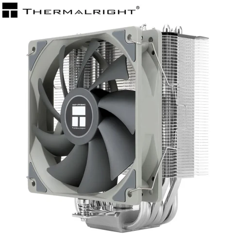 Кулер для процессора/ CPU Cooler Thermalright Burst Assasin 120 (4-pin PWM, 154mm, Ni/CU, 6x6mm, 1x120mm, 66.17CFM, 25.6dBA, 1550RPM, S: 1700, 1200, 115X, AM5, AM4) фото 2