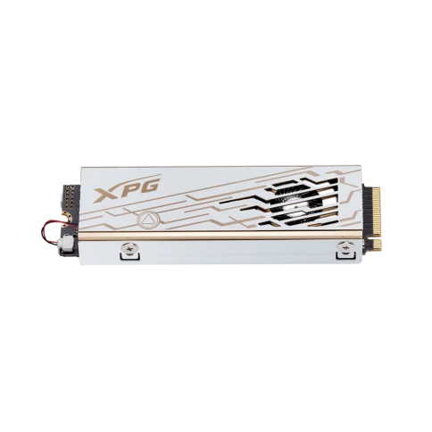 Твердотельный накопитель/ ADATA SSD XPG MARS 980 PRO, 1000GB, M.2(22x80mm), NVMe, PCIe 5.0 x4, 3D NAND, R/W 14000/10000MB/s, IOPs 1 600 000/1 650 000, TBW 740, DWPD 0.4, with Heat Sink (5 лет) фото 7