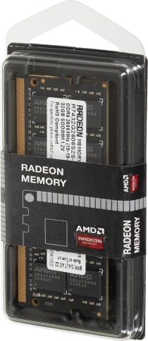 Оперативная память DDR4 32Gb 2666MHz AMD R7432G2606S2S-U Radeon R7 Performance Series RTL PC4-21300 CL19 SO-DIMM 260-pin 1.2В Ret [R7432G2606S2S-U] фото 5
