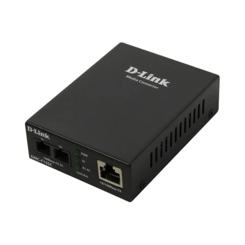 Медиаконвертер/ DMC-F15SC Media Converter 100Base-TX to 100Base-FX, SC, Single-mode, 1310nm, 15KM, Stand-alone фото 3