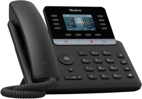 Телефон IP Yealink SIP-T73W черный фото 3