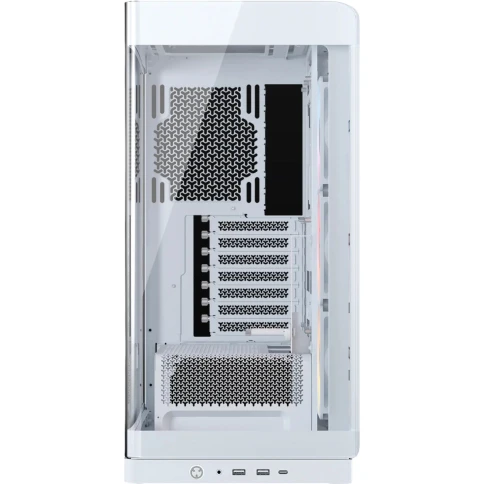 Корпус без блока питания/ Case Corsair Frame 4500X RS-R ARGB, Midi-Tower, TG, 3x120mm ARGB reverse fans, 2xUSB-A 3.2, 1xUSB 3.2 Type-C, E-ATX, ATX, mATX, mITX White фото 2