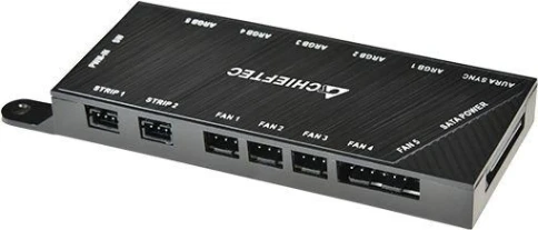 Корпус Chieftec Hunter черный ATX 4x120mm 4x140mm 2xUSB3.1 audio bott PSU [GS-01B-OP] фото 6