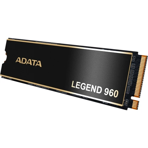 Твердотельный накопитель/ ADATA SSD LEGEND 960, 2000GB, M.2(22x80mm), NVMe 1.4, PCIe 4.0 x4, 3D NAND, R/W 7400/6800MB/s, IOPs 750 000/630 000, DRAM buffer 2000MB, TBW 1560, DWPD 0.43, with Heat Spreader (5 лет) фото 5