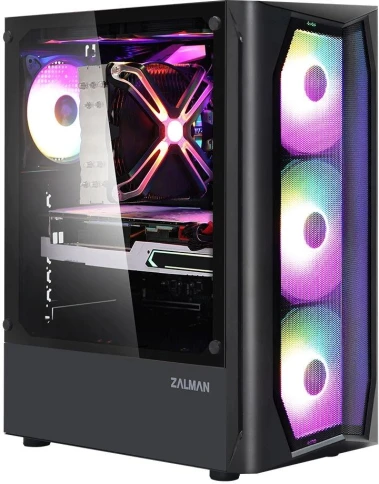 Корпус Zalman N4 REV.1 черный ATX 5x120mm 2x180mm 2xUSB2.0 1xUSB3.0 audio bott PSU [N4 REV.1 BLACK] фото 13