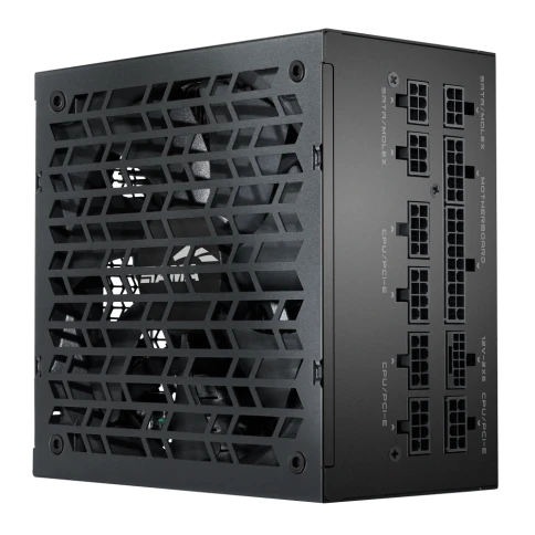 Блоки питания/ Power Supply SAMA G750 Black (HAT-750yzB1G), 750W 80+ Gold (ATX, 3.1, PCIe 5.0, Full modular, 1x24(20+4)pin mesh 550mm, 2xCPU 8(4+4)pin 600mm+150mm, 2xPCIe*2 8(6+2)pin 550+150mm, 1x12VHPWR PCIe 5.1 12+4pin 600W 600mm, 3xSATA*3 450+150+150mm фото 1