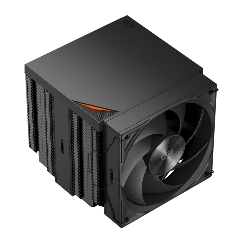 Кулер для процессора/ CPU Cooler PCCooler RZ620Pro TC BK (265W, 4-pin PWM, 160mm, Al/Cu, 6x6mm, 2x120mm, 80CFM, 36.2dBA, 2400RPM, S: 1851/1700/1200/115X, AM5/AM4, black) фото 2