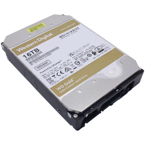 Жесткий диск WD SATA-III 16Tb WD161KRYZ Server Gold (7200rpm) 512Mb 3.5" [WD161KRYZ] фото 1