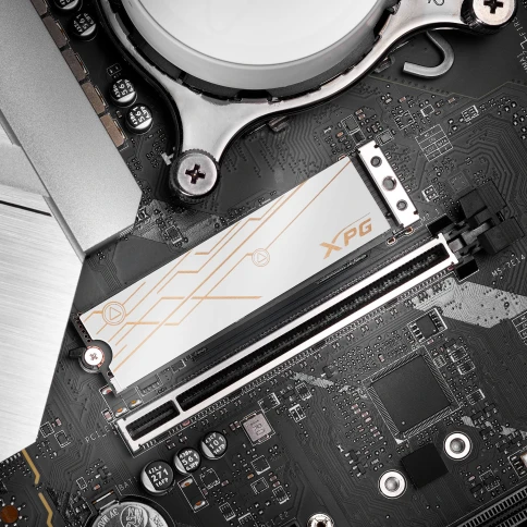 Твердотельный накопитель/ ADATA SSD XPG MARS 980 BLADE, 2000GB, M.2(22x80mm), NVMe, PCIe 5.0 x4, 3D NAND, R/W 14000/13000MB/s, IOPs 2 000 000/1 650 000, TBW 1480, DWPD 0.4, with Heat Sink (5 лет) фото 12