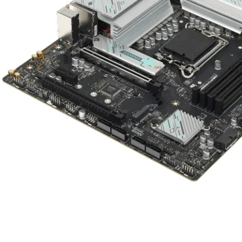 Материнская плата/ MB MSI INTEL B760 s1700, 4xDDR5(256GB), 2xHDMI 2.1/2xDP, 2xPCIe 4.0x16, 1xPCIe 3.0, 1xLAN (2.5GbE), Wi-Fi, BT, 4xSATA 6Gb/s, 2xM.2, 4xUSB 3.2, 2xUSB 2.0, 1xPS/2, mATX фото 4
