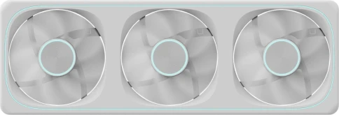 Вентилятор для корпуса Formula Air Fusion 3 Wh ARGB 360х120x28 белый 4-pin 34.95дБ Ret фото 1