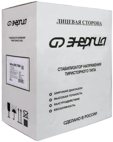 Стабилизатор ЭНЕРГИЯ  7 500 ВА серии Ultra  (HV)/ Stabilizer ENERGY 7 500 VA Ultra series (HV) фото 9