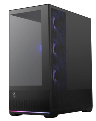Корпус ПК без блока питания/ Case MSI MAG PANO 110R PZ, Midi-Tower, TG, 4x120mm ARGB, 2xUSB 3.2, 1xUSB 3.2 Type-C, ATX, mATX, mITX Black фото 4