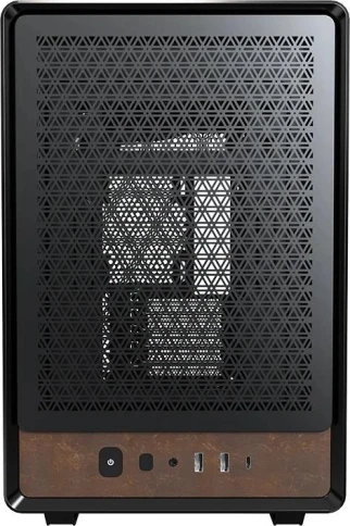 Корпус Montech Heritage (B) черный без БП mATX 9x120mm 2x140mm 2xUSB3.0 audio bott PSU фото 3
