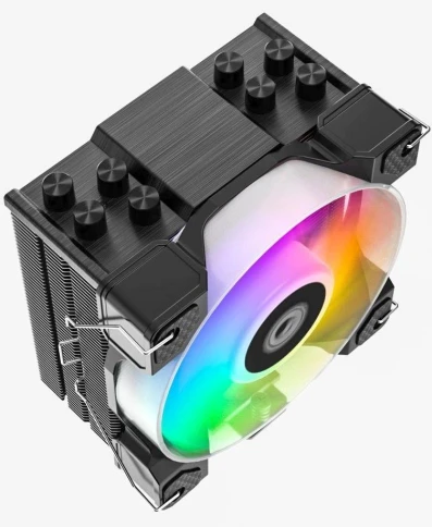 Кулер ID-Cooling SE-214-XT DF ARGB Soc-AM5/AM4/1200/1700/1851 черный 4-pin 31.5dB Al+Cu 180W 560gr Ret [SE-214-XT DF] фото 6