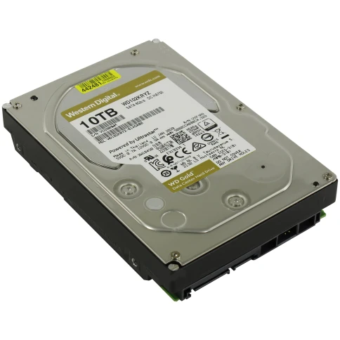 Жесткий диск/ HDD WD SATA3 10Tb Gold 7200 256mb  1 year warranty фото 1