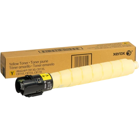 Желтый тонер-картридж  AltaLink C8130_35/ AltaLink C8130_C8135 YELLOW Toner фото 1