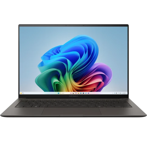Ноутбук/ ASUS UX5406SA-PV055W 14"(2880x1800 OLED 16:10)/Intel Core Ultra 7 258V(3.7Ghz)/32768Mb/1024SSDGb/noDVD/Int:Intel Arc graphics/Cam/BT/WiFi/72WHr/war 1y/1.2kg/Zumaia Gray/Win11Home + алюм корп; +чехол фото 1