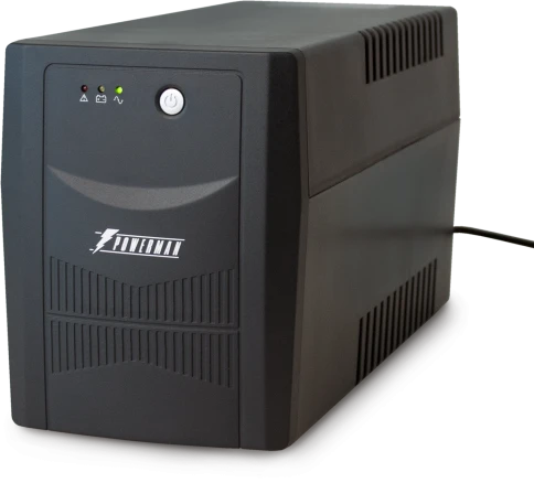 ИБП POWERMAN Back Pro 1500, линейно-интерактивный, 1500ВА, 900Вт,  4 евророзетки с резервным питанием, батарея 12В 9Ач 2 шт.,  380мм х 101мм х142мм, 10.7 кг./ UPS POWERMAN Back Pro 1500, line-interactive, 1500VA, 900W, 4 eurosockets with backup power, bat фото 4