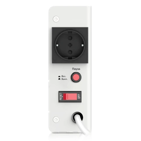Стабилизатор SVEN AVR SLIM-1000 LCD, релейный, 800вт, 1000Ва, 140-260в, функция «пауза», 1 евророзетка, 2.9 кг./ Stabilizer SVEN AVR SLIM-1000 LCD, Relay, 800W, 1000VA, 140-260v, the function "pause", single outlet, 2.9 kg. фото 2
