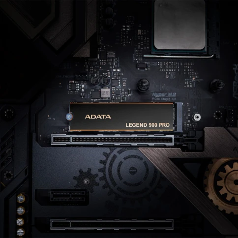 Твердотельный накопитель/ ADATA SSD LEGEND 900 PRO, 4000GB, M.2(22x80mm), NVMe 1.4, PCIe 4.0 x4, 3D NAND, R/W 7400/6500MB/s, IOPs н.д./н.д., TBW 2400, DWPD 0.3 (5 лет) фото 9